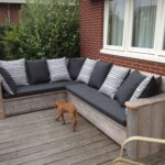 houten loungebank op maat